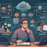 Generate an image of How to Think Like a Programmer